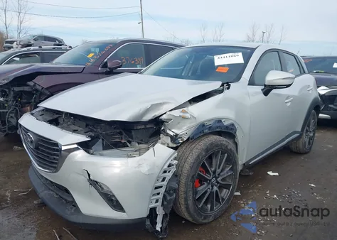 2017 Mazda Cx-3 Grand Touring z USA, uszkodzony, nr VIN JM1DKFD76H0143598